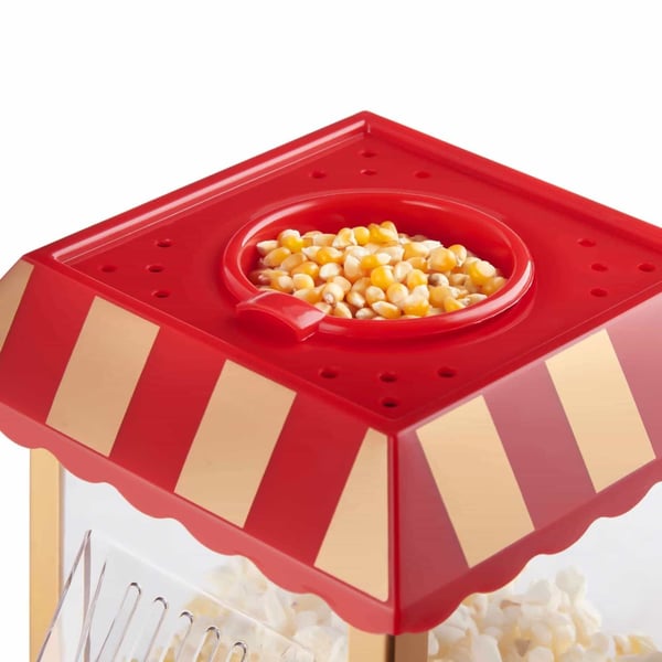 Pikkukuva 4 / 5: Haeger PM-120.001A popcornkone Punainen 4 min 1200 W