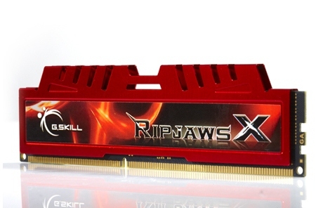 G.Skill 8GB DDR3-1600 CL10 RipjawsX hukommelsesmodul 1 x 8 GB 240-pin DIMM