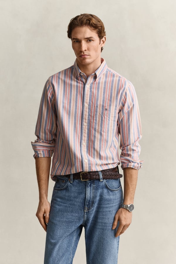 Miniatyrbild 1 av 7: Gant 3262013-105 Skjorta Button down-krage Långärmad Bomull
