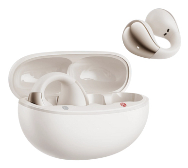 Pikkukuva 3 / 4: QCY Crossky C30 Kuulokkeet Langaton Avoin korva (open-ear) Puhelut/Musiikki Bluetooth Valkoinen