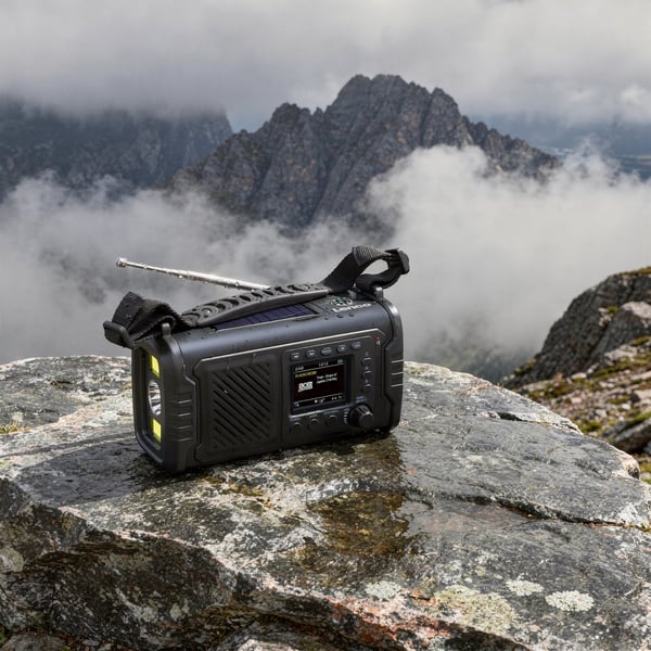 Lenco PDR-055BK radioapparater Bärbar Svart