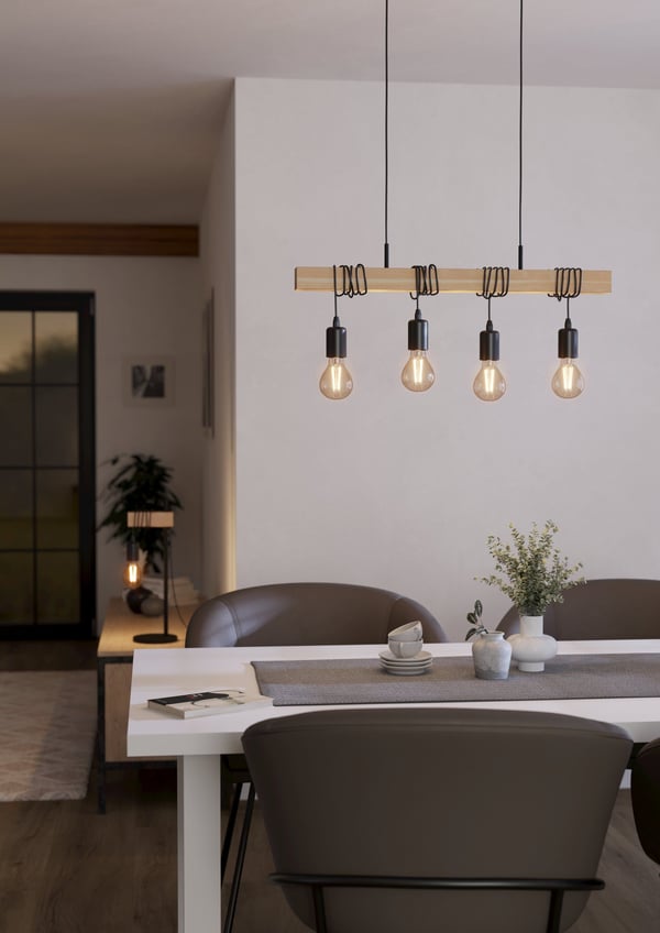 EGLO TOWNSHEND stemningsbelysning Fleksibel beslag E27 60 W