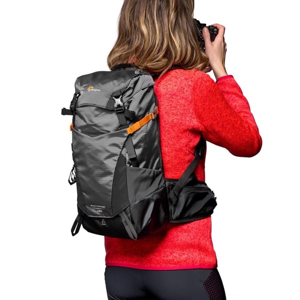 Miniatyrbillede 2 af 32: Lowepro PhotoSport Outdoor Backpack BP 15L AW III Rygsæk Sort, Grå