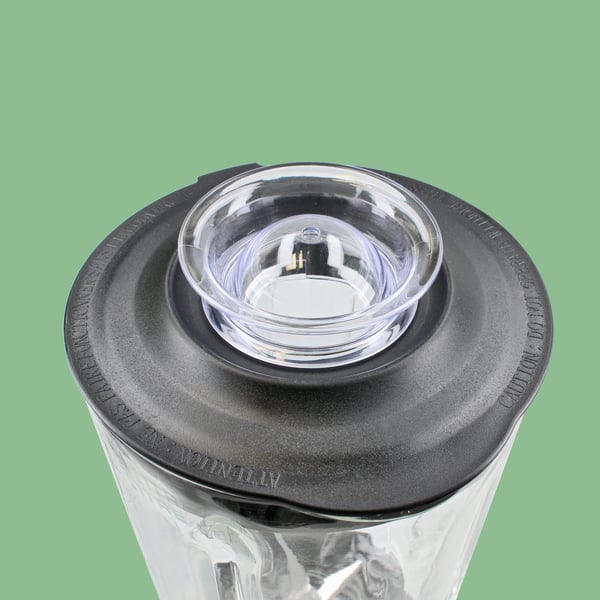 Miniatyrbillede 9 af 9: TM Electron TMPBA012 1,5 L Bordplade blender 500 W Sort, Rustfrit stål, Transparent