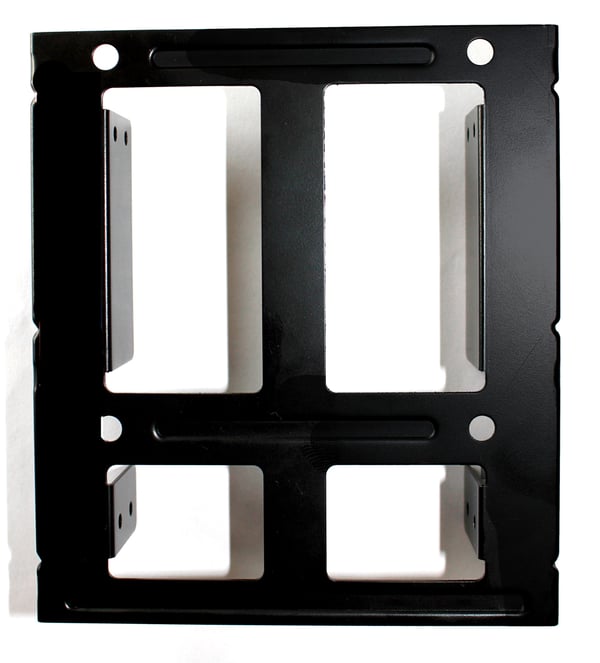 Fantec 2121 monteringskit Svart