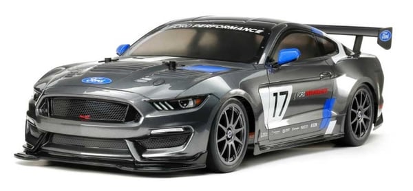Miniatyrbild 1 av 4: Tamiya Ford Mustang Gt4 radiostyrd modell Sportbil Elmotor 1:10
