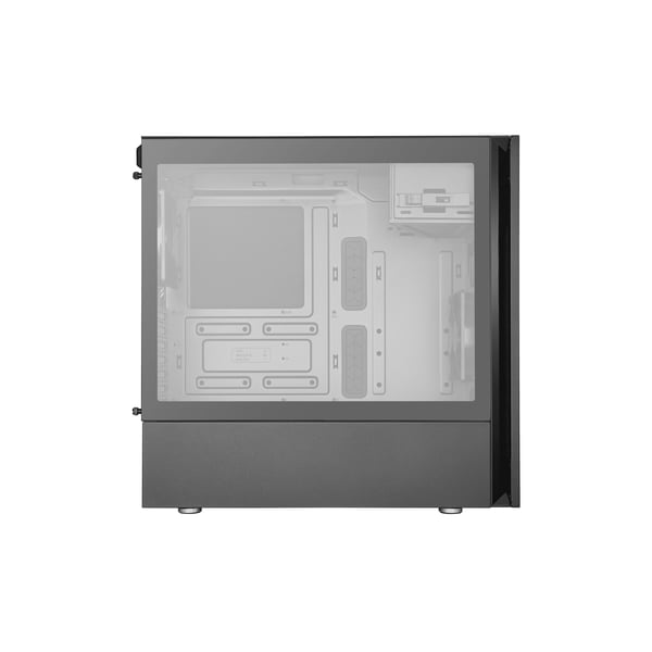 Cooler Master SILENCIO S600 med TG-sidepanel Sort, Mini ITX, Micro ATX, ATX, Strømforsyning inkluderet Nej