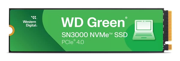 Miniatyrbild 1 av 5: SanDisk SN3000 500 GB M.2 PCI Express 4.0 NVMe QLC 3D NAND