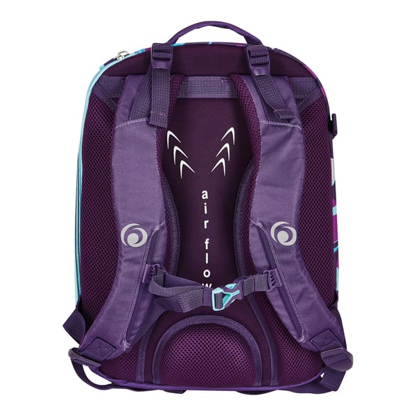Herlitz Ultimate CamoPurple rygsæk Skolerygsæk Blå, Lilla Polyester