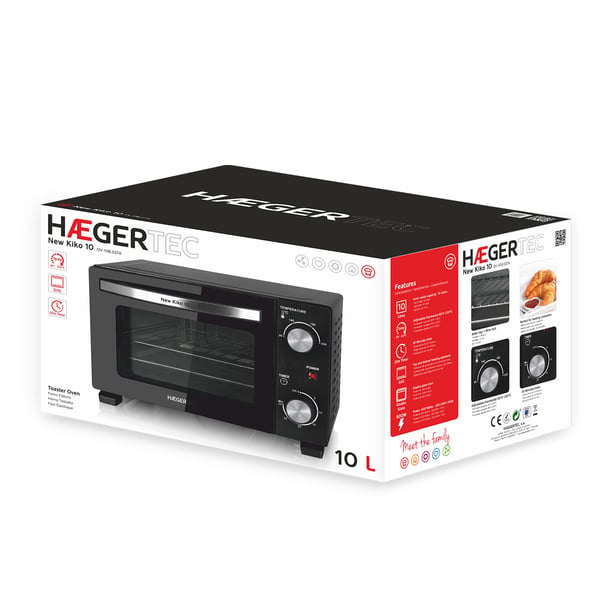 Miniatyrbild 2 av 2: Haeger Kiko 10 10 l 800 W Svart