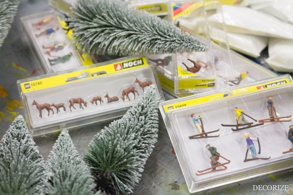 Miniatyrbillede 2 af 8: NOCH Snowy Fir Trees skalamodell dele og tilbehør Landskab