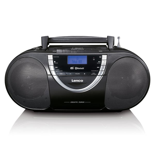 Miniatyrbillede 1 af 6: Lenco SCD-600 Sort, Sølv Personlig CD-afspiller