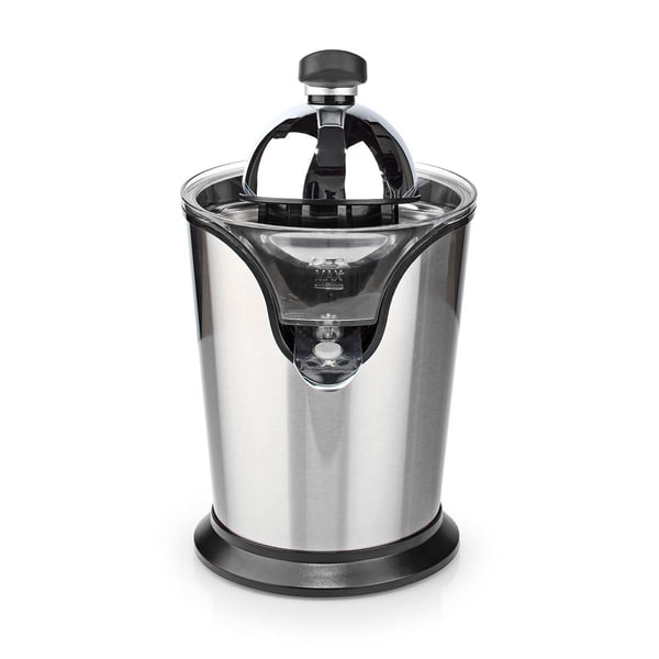 Nedis KAJC200SR juicepress Handdriven juicepress 100 W Aluminium, Svart
