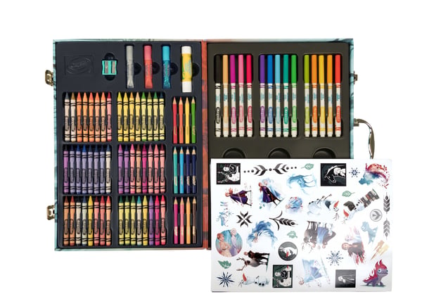 Pikkukuva 3 / 4: Crayola 04-0635 värityskirja ja -sivu Värityskirja/albumi