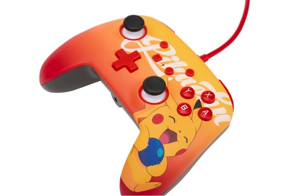 PowerA 1522784-01 spil-controller Orange, Rød USB Gamepad Analog Nintendo Switch