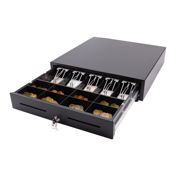 Miniatyrbillede 3 af 4: Olympia XLD 460A Elektronisk pengeskuffe