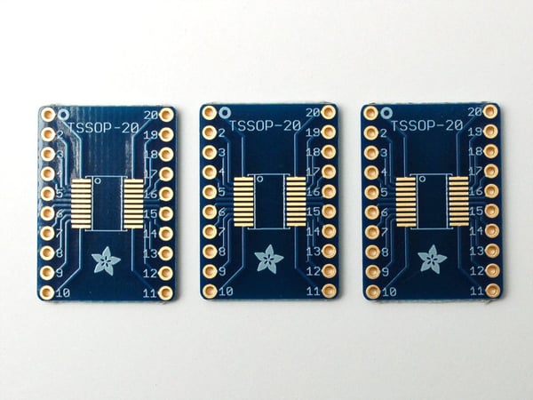 Adafruit 1206 udviklingsboard - tilbehør Breadboard Printed Circuit Board (PCB) kit