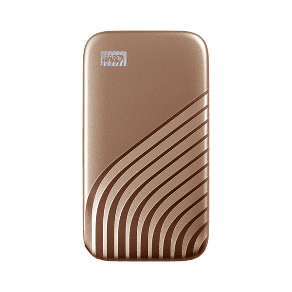 Pikkukuva 1 / 8: Western Digital My Passport 1 TB USB Type-C 3.2 Gen 2 (3.1 Gen 2) Kulta