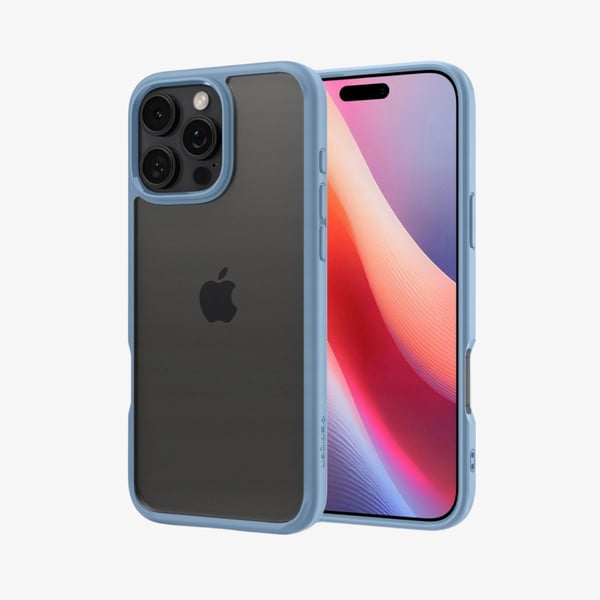 Spigen Crystal Hybrid mobiltelefon etui 17,5 cm (6.9") Cover Blå, Transparent