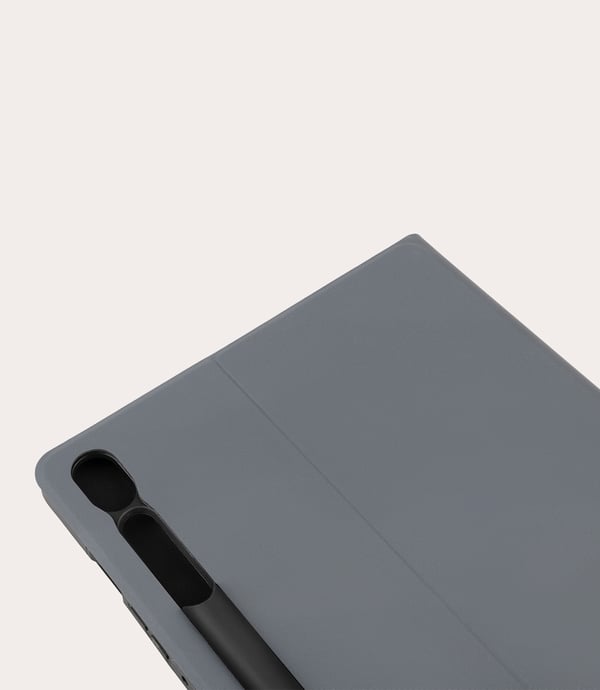 Tucano 189305 tablet etui 31,5 cm (12.4") Folie Grå