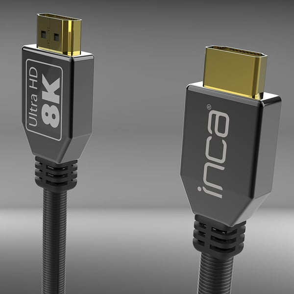 Inca IHD-21 HDMI-kaapeli 2 m HDMI-tyyppi A (vakio) 3 x HDMI Type A (Standard) Musta