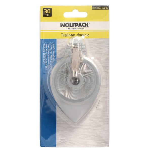 Wolfpack Tiralineas Aluminio Con Cuerda 30 Metros.