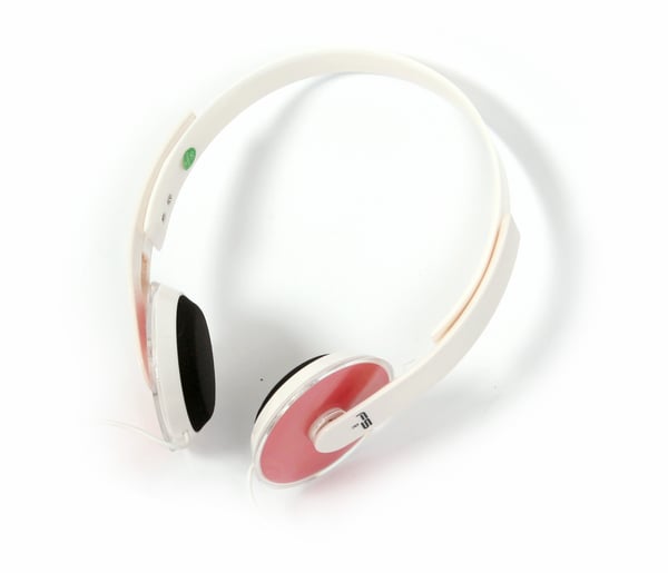 Miniatyrbild 2 av 6: Platinet FH3930T hörlur och headset Hörlurar Kabel Huvudband Samtal/musik Röd, Vit