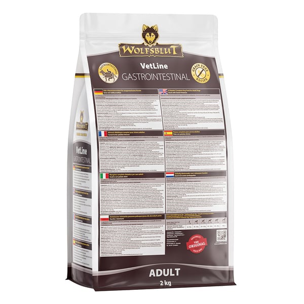 Wolfsblut VetLine Gastrointestinal 2 kg Voksen And, Sød kartoffel