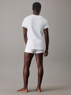 Miniatyrbillede 4 af 5: Calvin Klein 000NB4011E-100-L skjorte & top T-shirt Crew neck Kort ærme Bomuld