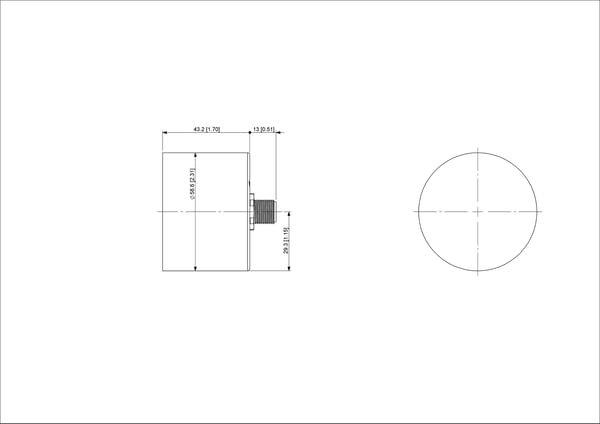 Miniatyrbillede 2 af 2: Posital OCD-S101B-1416-S100-PAQ koder 1 cm
