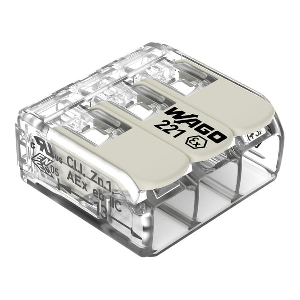 Miniatyrbild 1 av 4: Wago 221-683 terminal Transparent