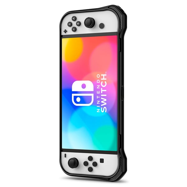 Pikkukuva 3 / 15: Spigen ACS04020 kannettavan pelikonsolin suojakotelo Suojus Nintendo Polykarbonaatti (PC), Termoplastinen polyuretaani (TPU) Musta