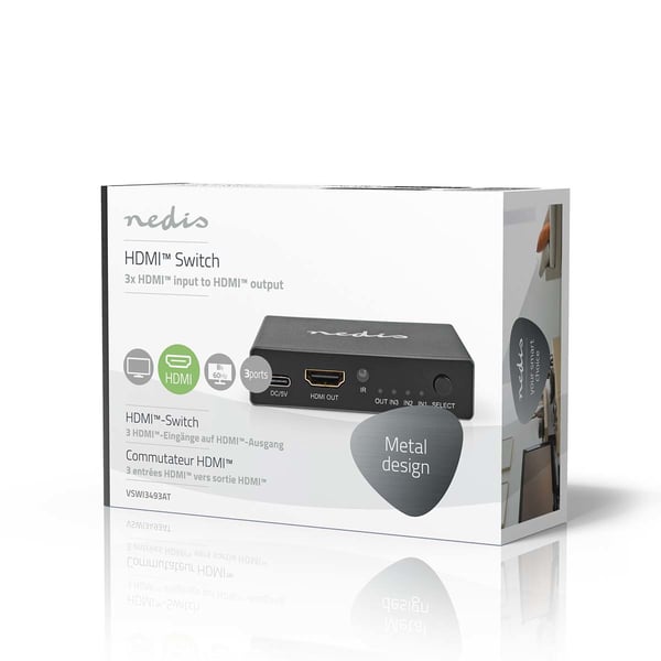 Nedis VSWI3493AT bild-switchar HDMI