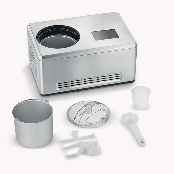 Pikkukuva 2 / 6: Severin EZ 7405 jäätelökone Jäätelökone-kompressori 2 L 180 W Ruostumaton teräs