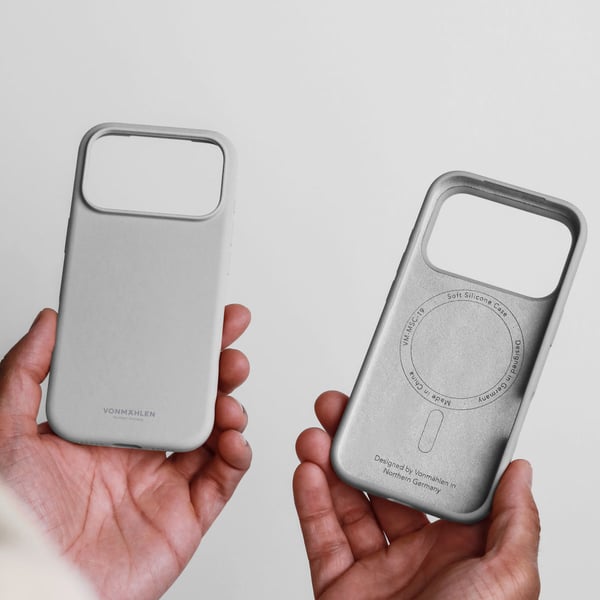 Miniatyrbillede 3 af 6: Vonmählen Soft Silicone Case mobiltelefon etui 16 cm (6.3") Cover Lys grå