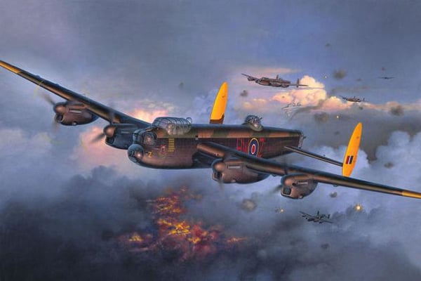 Revell Avro Lancaster Mk.I/III Luftfarkostmodell med fast vinge Monteringssats 1:72