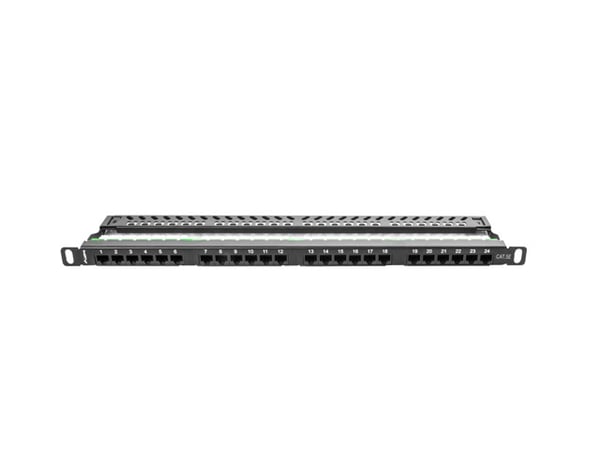 Miniatyrbild 1 av 5: Lanberg PPU5-0024-B patchpaneler 0.5U