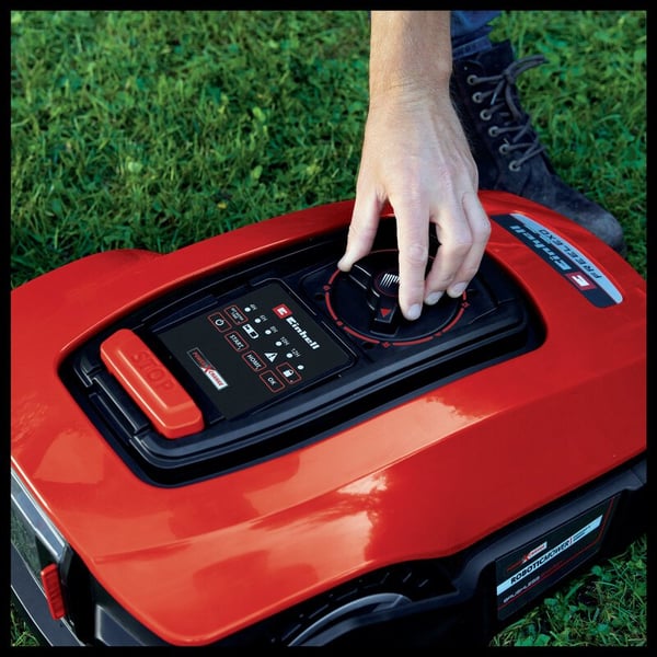 Einhell Freelexo 450 BT Solo Robotgräsklippare Batteri Svart, Röd, Silver