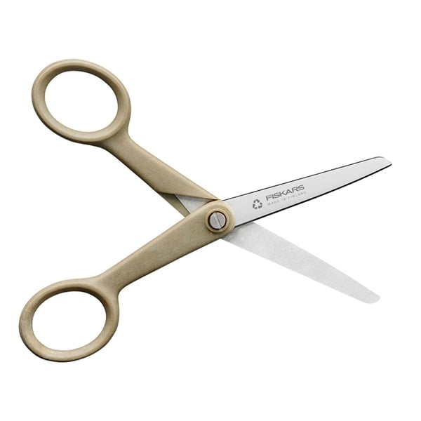 Fiskars 1062546 saks til kontorartikel Kunst & Håndværk sakse, Kontor sakse Lige snit Oliven
