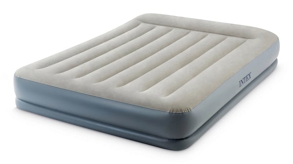 Miniatyrbild 2 av 6: Intex DuraBeam Pillow Rest Mid-Rise Dubbelmadrass Gräddfärgad Unisex