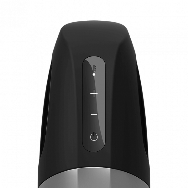 Satisfyer SAM103 onanihjälpmedel för män Svart Akrylnitrilbutadienstyren (ABS), Silikon
