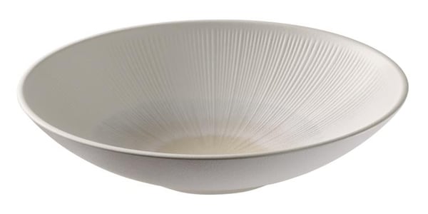 APS-Germany BLUSH Melamin Beige, Hvid Rund Serveringsskål