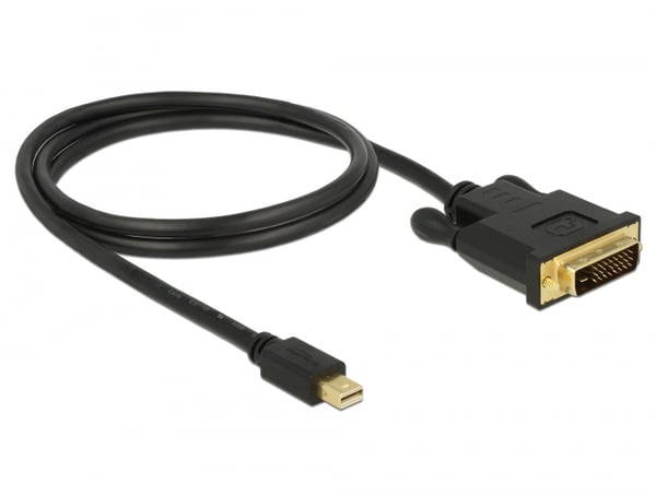 DeLOCK 83988 videokabel adapter 1 m Mini DisplayPort DVI-D Sort