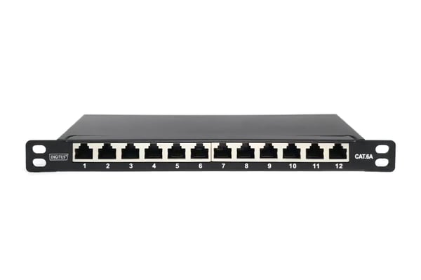Pikkukuva 4 / 4: Digitus DN-91612S-SL-EA kytkentäpaneeli 1U/2U