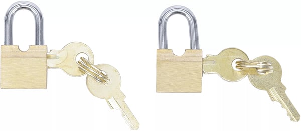 Miniatyrbild 1 av 3: BGS technic Luggage Padlock Set