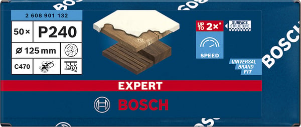 Miniatyrbild 4 av 5: Bosch Expert C470 50 styck Slipskiva