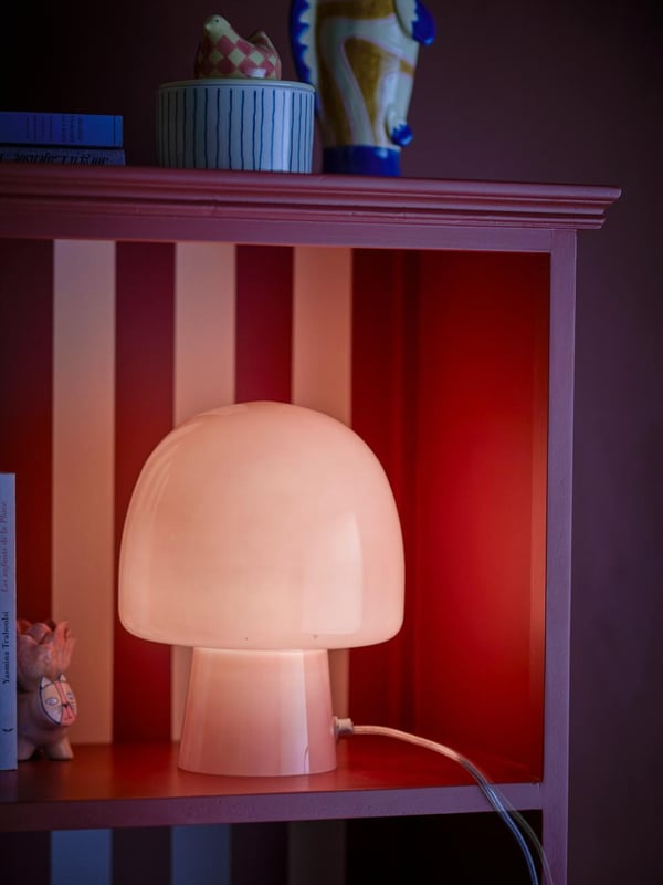 Miniatyrbillede 2 af 7: Bloomingville Paddy bordlampe E14 Rose