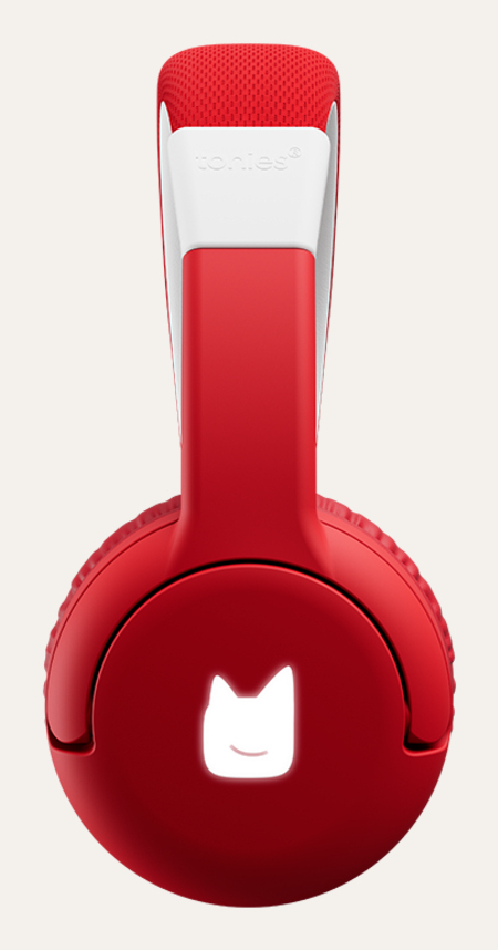 Pikkukuva 4 / 7: tonies 10003269 kuulokkeet ja kuulokemikrofoni Langaton Pääpanta Musiikki/Päivittäin USB Type-C Bluetooth Punainen, Valkoinen