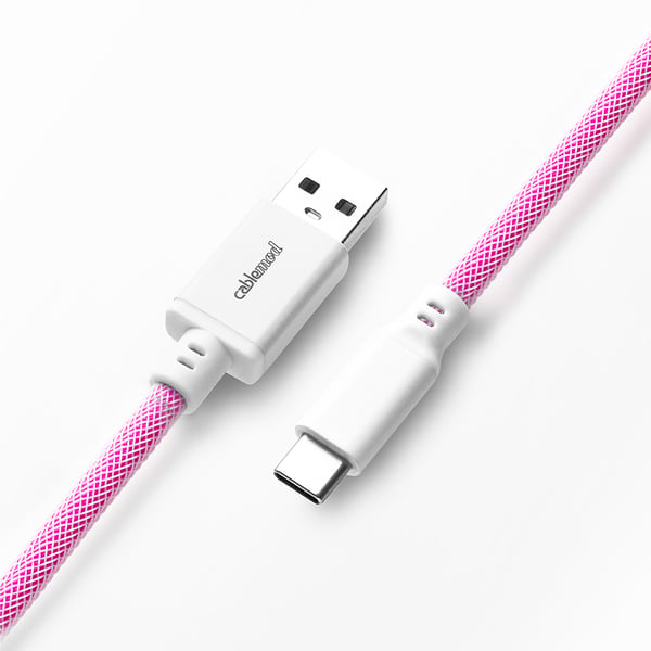 Cablemod CM-PKCA-CWAW-IW150IW-R USB-kablar 1,5 m USB A USB C Rosa