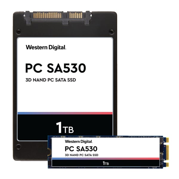 Western Digital PC SA530 1 TB 2.5" Serial ATA III